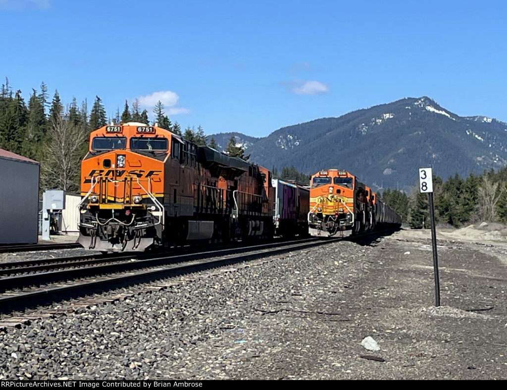 BNSF 5390 East
